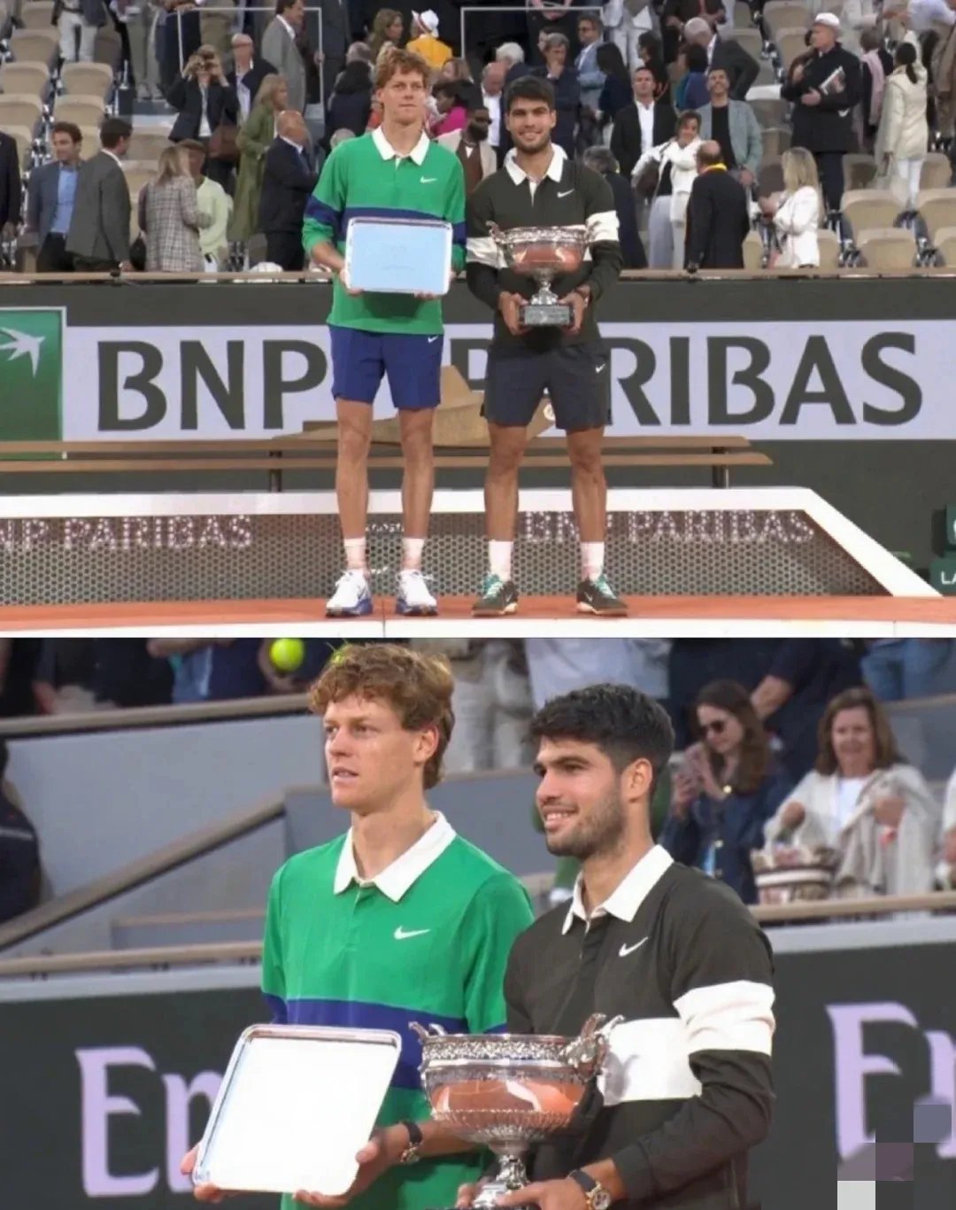 关于世界网球队力克法国网球队，克耶高斯统治全场的信息