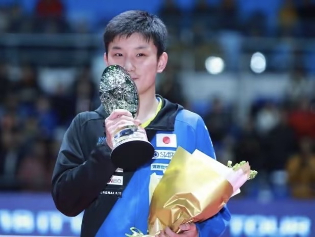 日本乒乓球队翻盘德国乒乓球队，张本智和统治全场的简单介绍