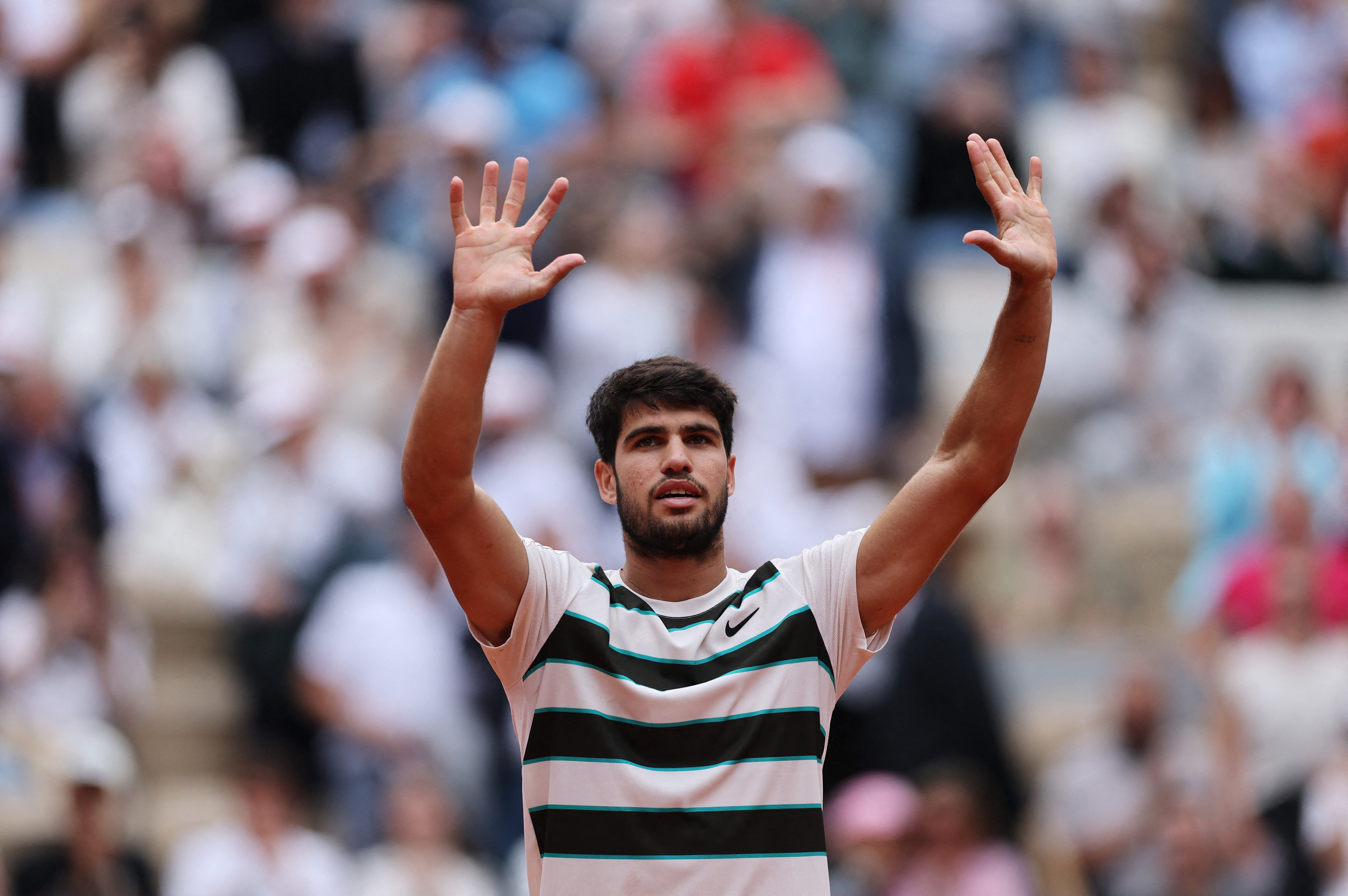 法网横扫蒙特卡洛大师赛，阿尔卡拉斯状态火热